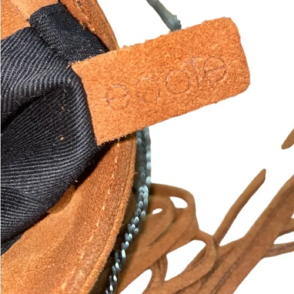 Ecote suede leather fringe crossbody - Picture 9 of 11